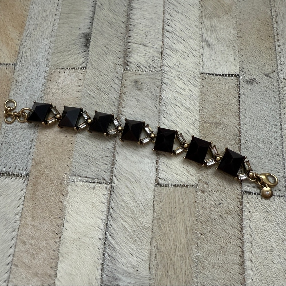 J. Crew Art Deco Geometric Bracelet